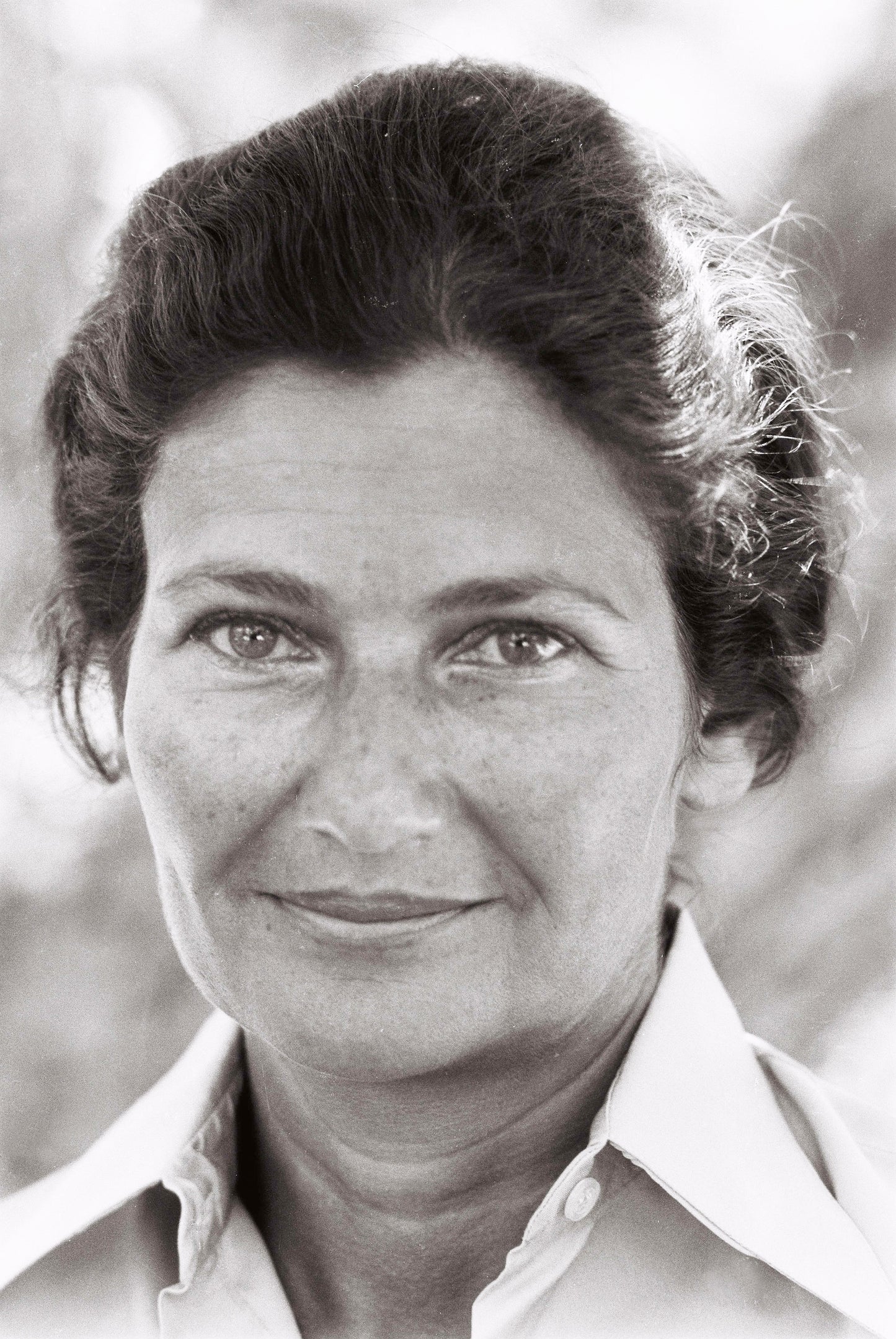 Simone Veil in Sainte-Maxime, 1974