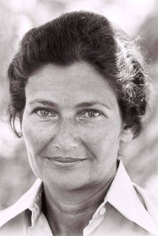 Simone Veil à Sainte-Maxime, 1974