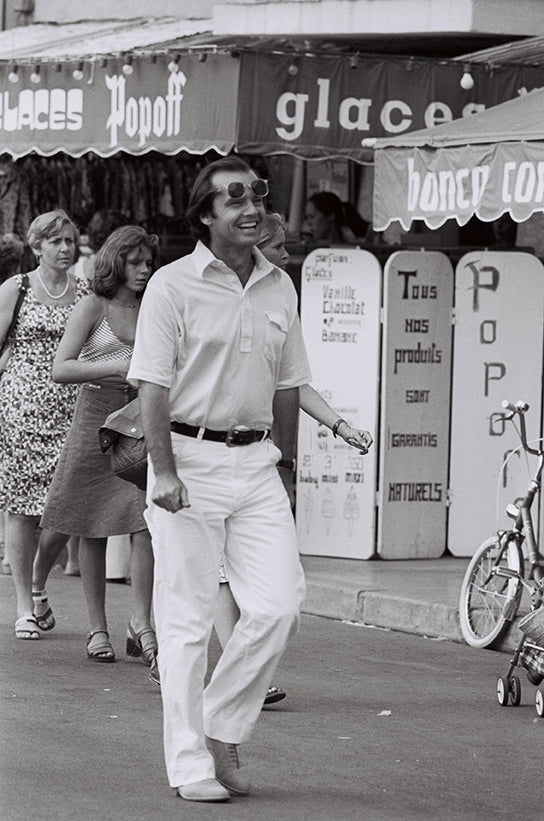 Jack Nicholson, Saint-Tropez, 1976 photo