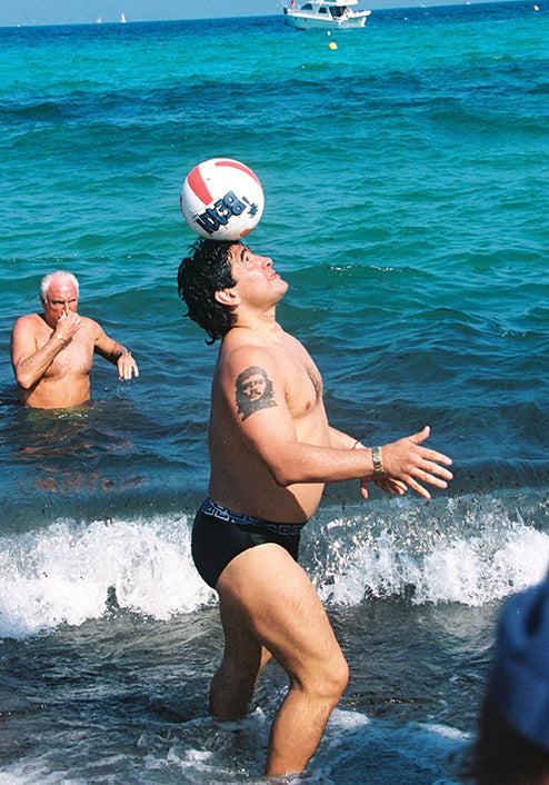 Diego Maradona, Saint-Tropez, 1998 photo