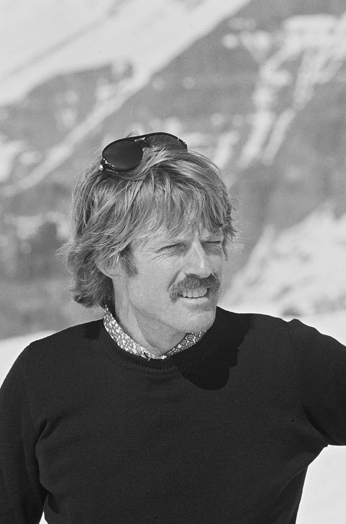 Robert Redford, Gstaad, 1977 photo