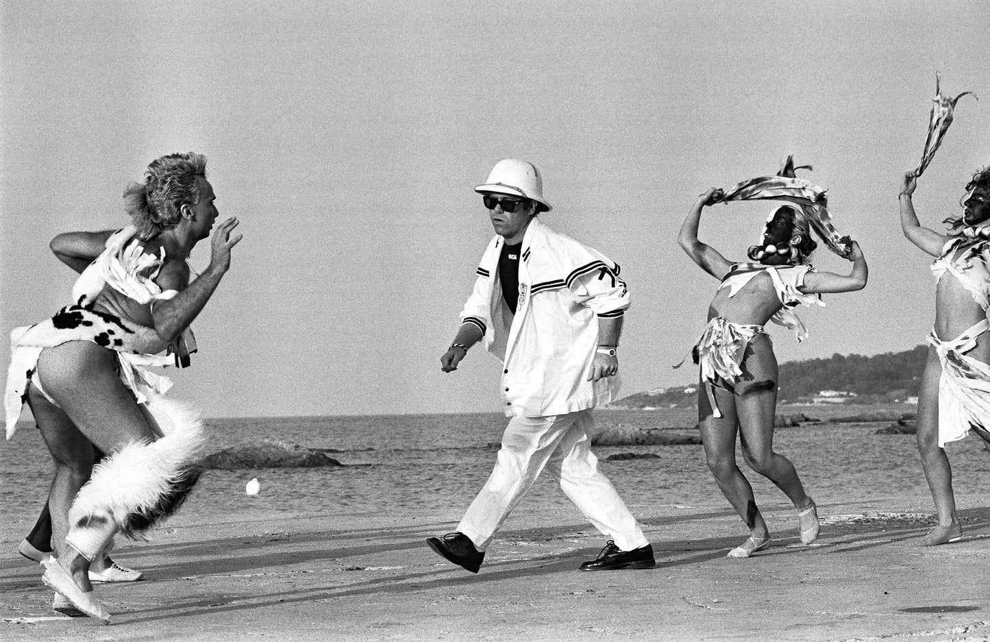 Elton John, Saint-Tropez, 1984 photo