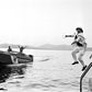 Elton John, Saint-Tropez, 1984 photo