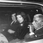 Aristote Onassis, Jackie Kennedy et Pierre Salinger, Paris, 1972 photo